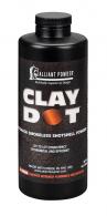 Alliant Powder CLAYDOT Shotshell Powder Clay Dot Shotgun 12 Gauge 1 lb - 473 Alliant Powder CLAYDOT Shotshell Powder Clay Dot Shotgun 12 Gauge 1 lb - 473