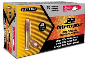 Aguila1B222321.22LR40GRInterceptor5000Cs Aguila1B222321.22LR40GRInterceptor5000Cs