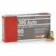 Aguila Target & Range Full Metal Jacket 380 ACP Ammo 50 Round Box - 1E802110