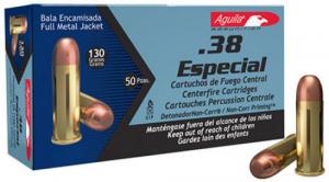 AGUILA 1E382521 38SPL 130 GR FMJ 1000 - 1e382521 AGUILA 1E382521 38SPL 130 GR FMJ 1000 - 1e382521