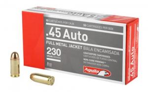 Main product image for Aguila Target & Range Full Metal Jacket 45 ACP Ammo 50 Round Box
