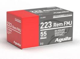Aguila Target & Range  223 Remington Ammo 55gr FMJ  50 Round Box - 1E223110
