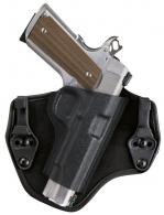 Bianchi 25742 Allusion Model 135 Suppression IWB Size 14 Black Leather Belt Slide Fits Ruger SR1911/Colt 1911 Government Right H - 153