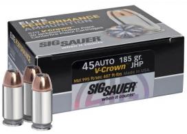 Main product image for Sig Sauer 45 185 VCROWN 20/10