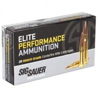 Sig Sauer Elite Match Grade Open Tip Match Hollow Point 300 AAC Blackout Ammo 20 Round Box - E300A1-20