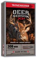 Winchester Deer Season XP .308 Winchester 150gr Extreme Point 20rd box - X308DS Winchester Deer Season XP .308 Winchester 150gr Extreme Point 20rd box - X308DS