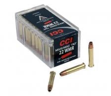 CCI Maxi Mag TNT .22 WMR 30gr Jacketed Hollow Point 50rd box - 0063 CCI Maxi Mag TNT .22 WMR 30gr Jacketed Hollow Point 50rd box - 0063
