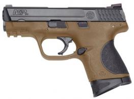 Smith & Wesson M&P 9 Compact Double 9mm Luger 3.5 12+1 Black Polymer Gri
