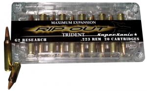 G2 Research Trident SuperSonic 223 Rem 65GR HP 20Bx/18Cs - RIP 223 G2 Research Trident SuperSonic 223 Rem 65GR HP 20Bx/18Cs - RIP 223