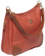 Bulldog Hobo Purse Holster Brick Red w/Tan Trim Leather - BDP016 Bulldog Hobo Purse Holster Brick Red w/Tan Trim Leather - BDP016