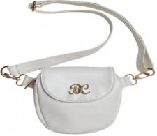 Bulldog Trilogy Purse Holster 6"x7"x1.25" Universal Handgun White Leathe - BDP049