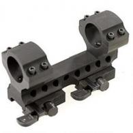 Samson Rings and Base Set 30mm Dia 0" Offset Quick Release Style Blk