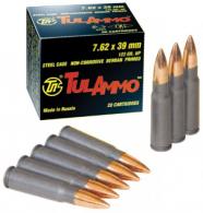 Tulammo Centerfire Rifle 7.62X39mm 122 GR FMJ 40 Bx/ 25 Cs - UL076240
