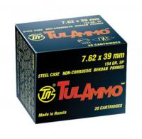 TULA 7.62X39 154SP 40/25 - UL076214 TULA 7.62X39 154SP 40/25 - UL076214