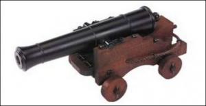 Traditions Old Ironsides Mini Cannon 69 Cal 12.5" Brl Fuse Ignition Blue - CN8052 Traditions Old Ironsides Mini Cannon 69 Cal 12.5" Brl Fuse Ignition Blue - CN8052