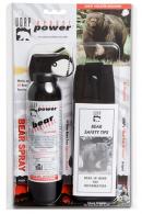 UDAP Super Magnum Bear Spray w/Chest Holster 9.2oz/260g Up to 35 Feet Blac - 15CP
