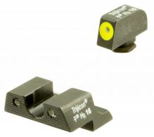 Trijicon Bright & Tough Night Set for Glock Green/Yellow Outline Tritium Handgun Sight - FL113 Trijicon Bright & Tough Night Set for Glock Green/Yellow Outline Tritium Handgun Sight - FL113
