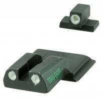 Meprolight Tru-Dot for S&W M&P Shield Fixed Self-Illuminated Tritium Handgun Sights - 11770 Meprolight Tru-Dot for S&W M&P Shield Fixed Self-Illuminated Tritium Handgun Sights - 11770