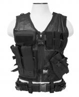 NcStar CTVL2916B Tactical Vest XL-XXL Black PVC/Mesh Webbing - 643 NcStar CTVL2916B Tactical Vest XL-XXL Black PVC/Mesh Webbing - 643