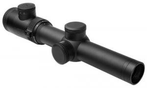 NCStar Safari 1-4x 24mm Obj 30mm Tube Dia Black Matte Dot Plex - VSAFD11424G