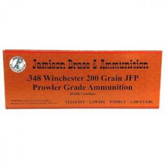 Jamison Prowler Grade 348 Winchester 200 GR Jacketed Flat Point 20