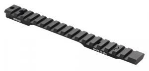Weaver Mounts 99484 1-Piece Base For Winchester 70 Short Action Extension Style Black Matte Anodized Finish - 99484