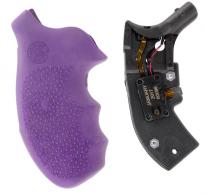 Hogue 60086 OverMolded Red Laser Enhanced Monogrip Purple Smith & Wesson J-Frame Round Butt (Standard Full Size) - 131