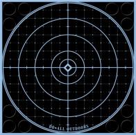 Do All Traps Accu Blue Splatter Targets Target 8" 5-Pack - ACSP3