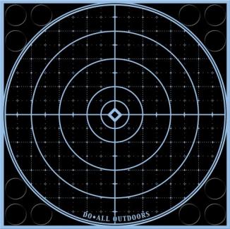 Do All Traps Accu Blue Splatter Targets Target 8" 5-Pack