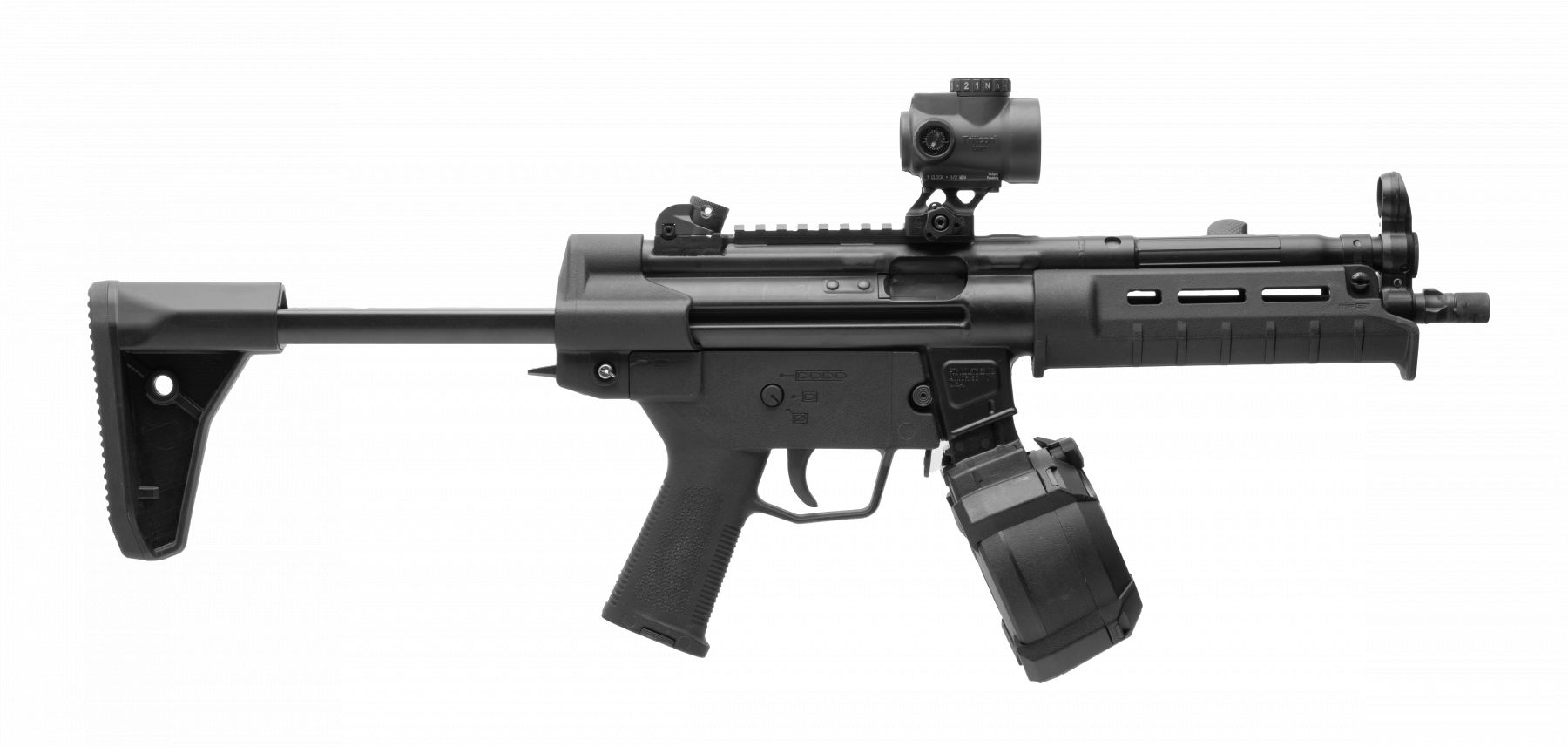 Magpul SL Black Synthetic Collapsible for H&K MP5, H&K 94
