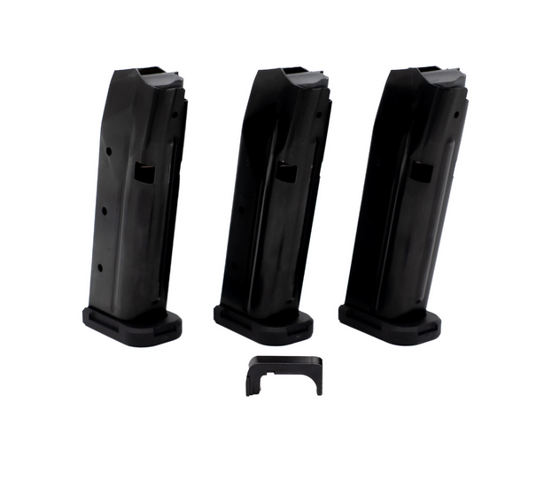 Shield Arms S15 Gen 3 Magazine 15rd Black Nitride 3-Pack w Steel