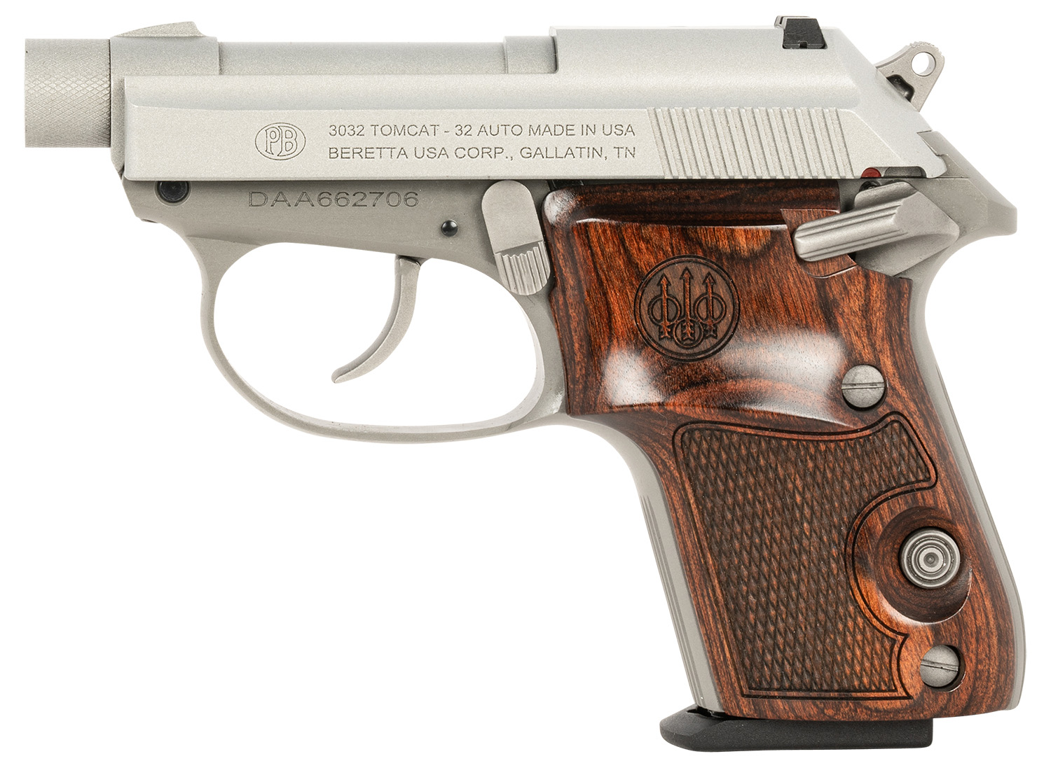 Beretta USA Tomcat Ghost Buster Micro-Compact Frame .32 ACP