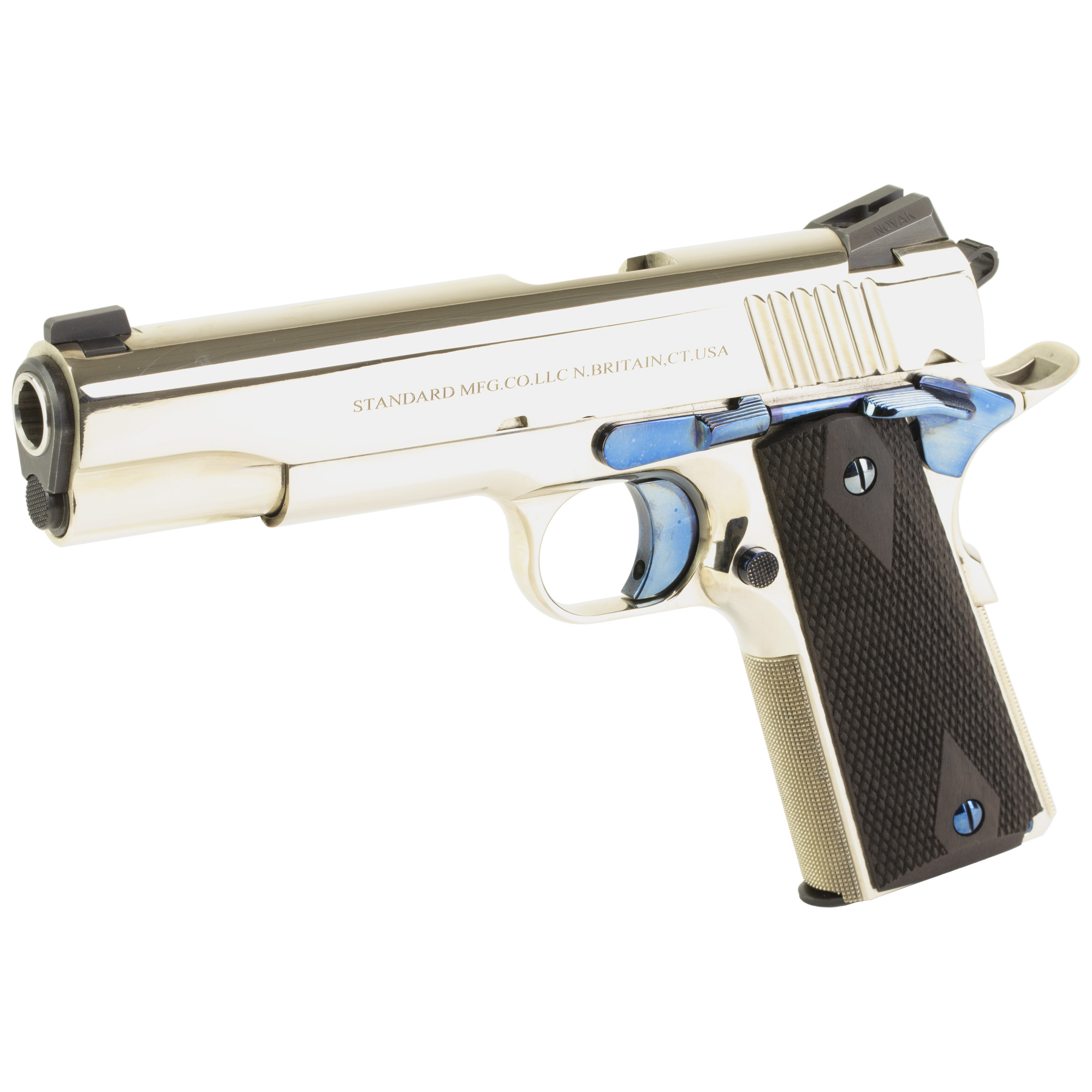 COLT 1911 ガバメント　ガスガン .45 ACP ニッケル コルト ガバメント シリーズ'70 ニッケルフィニッシュ - ガス