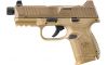 FN 509 Compact Tactical Flat Dark Earth 10+1 9mm Pistol (Image 2)