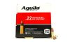 Aguila Super Extra High Velocity 22LR 38gr Copper-Plated Hollow Point 500rd box (Image 2)