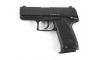 Heckler & Koch H&K USP Compact V1 40 S&W Caliber with 3.58 Barrel, 12+1 Capacity, Overall Black Finish, Serrated Trigger Guard (Image 2)