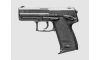Heckler & Koch H&K USP Compact V1 9mm Luger 3.58 13+1 (2) Black Blued Steel Slide Black Polymer Grip (Image 2)