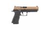 Sig Sauer P320 XTEN Endure 10mm Black Frame FDE Cerakote Finish Slide w/Topographic Laser Etched Pattern Optic Ready (Image 2)
