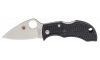 Spyderco Manbug 1.90 Stonewashed VG-10 SS Blade/ Black Textured FRN Handle (Image 2)