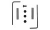 Tapco Anti Walk Pins, AR Platform, Black, Stainless Steel (Image 2)