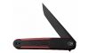 CIVIVI Knife KWAIQ 2.97 Burgandy-Black/Black Stonewash (Image 3)