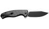 Civivi Knives C23040B-1 Stormhowl 3.30 Folding Clip Point Plain Black Stonewashed Nitro-V Steel Blade, Milled Black Aluminum Ha (Image 2)
