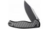 Civivi Knives C23040B-1 Stormhowl 3.30 Folding Clip Point Plain Black Stonewashed Nitro-V Steel Blade, Milled Black Aluminum Ha (Image 3)