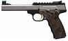 Browning Buck Mark Plus Stainless UDX 22LR, 5.5 Barrel, Black Wood Laminate Grips, 10 Rounds (Image 3)