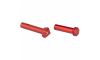Strike Ultra Light Takedown/Pivot Pins AR-15 Aluminum Red Anodized (Image 2)