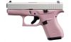 Glock G42 Apollo Custom Pink/Silver 380 ACP Semi Auto Pistol (Image 4)
