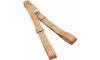 Butler Creek 26113 Military Carry Strap Brown Leather 44 OAL Two-Piece Rifle (Image 2)