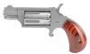 North American Arms Mini Rosewood/Stainless 1.13 22 WMR Revolver (Image 2)