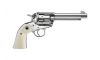 Ruger Vaquero Bisley 357 Magnum 5.5 Gloss Stainless, Faux Ivory Grips (Image 2)