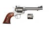 Ruger Single-Six Convertible Stainless/Rosewood 5.5 22 Long Rifle / 22 Magnum Revolver (Image 2)